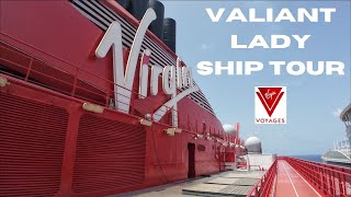 VIRGIN VOYAGES VALIANT LADY  Ship Tour [upl. by Eitsyrk]