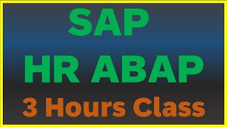 Learn SAP HR ABAP from Scratch BeginnerFriendly Tutorial [upl. by Karp]