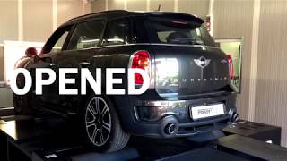 MINI COUNTRYMAN JCW SCARICO CON VALVOLA TELECOMANDATA [upl. by Airot443]