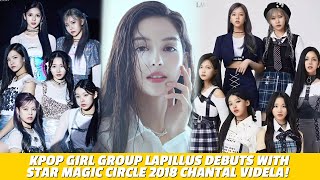 KPop Girl Group Lapillus debuts with Star Magic Circle 2018 Chantal Videla  Star Magic Inside News [upl. by Diogenes953]