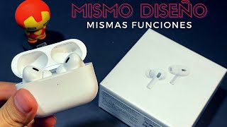 🔴La MEJOR Replica de los Airpods Pro 2  Unboxing amp Analisis  Version OEM Alternativa [upl. by Ydualc875]