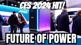 The Future of Power Anker Solix Takes CES 2024 by Storm [upl. by Virendra161]