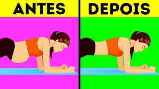 10 Exercícios Seguros Para Acabar Com A Gordura da Barriga [upl. by Anauqahs505]