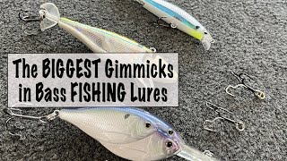 The BIGGEST Gimmicks in Bass FISHING Lures [upl. by Aronal]