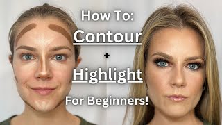 How to Contour and Highlight  Perfect for Beginners 2023 trends [upl. by Marshal]