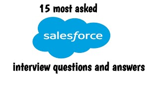 Salesforce Interview Questions and Answers  Part 4 [upl. by Naharba]