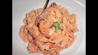 Kochtipp  Pasta mit scharfen Garnelen [upl. by Alie]