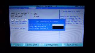 Сброс пароля в BIOS InsydeH2O ACER Aspire One d270 [upl. by Lederer355]