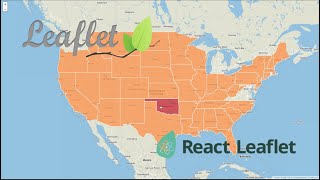 Create maps using Leaflet in React JS Tutorial [upl. by Rukna]