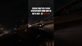 5000 RACE 🔥HE CRASHED THE BMW 😨‼️‼️‼️ [upl. by Ahk308]