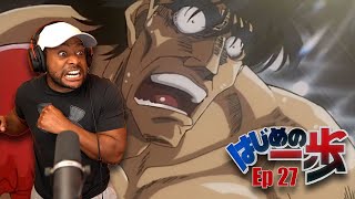 They Risking It All  Hajime No Ippo Episode 27  Reaction [upl. by Fisken]