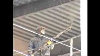 SprayApplied Cementitious Fire Resistive Material SFRM or Field Testing Video [upl. by Finny]