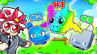 Trading TOP 5 RAREST PETS in Pet Simulator X [upl. by Anayhd]