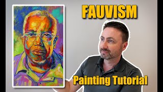 Fauvism  Full Painting Tutorial HD 1080p [upl. by Melisenda]