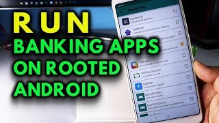 Run Banking Apps Google Tez Paytm BHIM Google Pay On Rooted Android Phones [upl. by Jary]