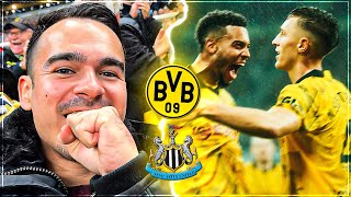 ABSOLUTER NERVENKITZEL  😱🔥 NEWCASTLE vs BVB XXL UCL Stadionvlog [upl. by Mccarty]