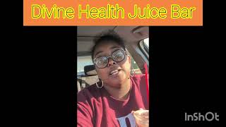 SMOOTHIE REVIEW DIVINE HEALTH JUICE BAR 🍓🥭🍍review [upl. by Petersen]