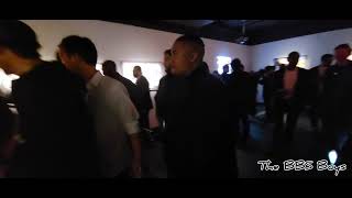 Hip Hop Nas Conscious Unconscious private opening at Fotografiska NY [upl. by Oranneg181]