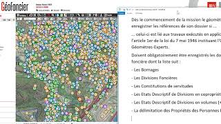 030Création dun dossier dans Géofoncier [upl. by Aiceila]