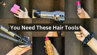 Hair Styling tools and products You must have hairstylingtools hairstylingproducts hairstyle [upl. by Enneirdna]