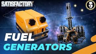 Efficient Fuel Generator Setup  Satisfactory New Player Guide EP28 [upl. by Menell]