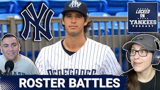 Meet the Yankees FIGHTING for a roster spot this Spring  Yankees Podcast [upl. by Nyllewell]