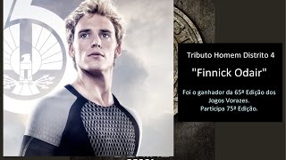 Todos Personagens Jogos Vorazes All Characters of The Hunger Games [upl. by Grous143]