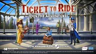 All Aboard for the Ultimate Ticket to Ride Experience  Out Now on Steam [upl. by Navi]