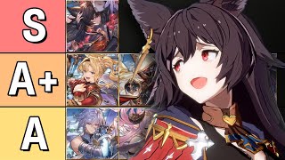 This game is ALMOST Balanced  Granblue Fantasy Versus Rising Tier List [upl. by Gower559]