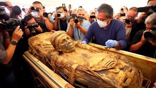 Archeologists Opened an Egyptian Mummy Coffin After 2500 years What They Found SHOCKED The World [upl. by Nabi]