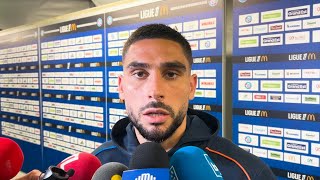 StrasbourgOM  Maupay quotjai le sentiment quils étaient plus agressifs que nous surtout en 1e MTquot [upl. by Launamme373]