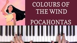 Colours Of The Wind Tutorial  Pocahontas [upl. by Simmie]