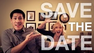 Most Original SAVE THE DATE Ever  A Cappella Music Video [upl. by Anafetse]