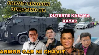 HALA DUMATING NA NAKA ARMOR CAR CHAVIT DUTERTE ASAN NA KAABANG ABANG TO [upl. by Suirauqed]