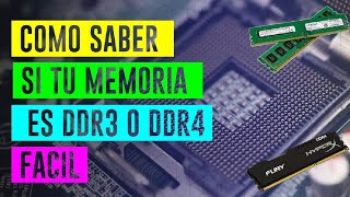 Descubre Fácilmente si tu Computadora Tiene RAM DDR3 o DDR4 [upl. by Lightfoot]