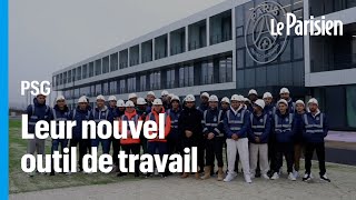 PSG  les joueurs visitent leur nouveau centre d’entraînement [upl. by Nordin]