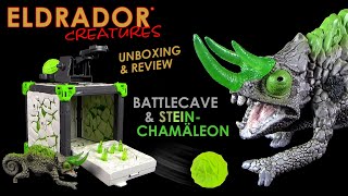 Schleich ® Eldrador ® Creatures  BattleCave Steinchamäleon  Neuheit 2024 New  Unboxing amp Review [upl. by Ardnasxela]