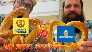 Auntie Annes Vs Wetzels Ultimate Mall Pretzel Showdown  Retail Archaeology [upl. by Nrev]