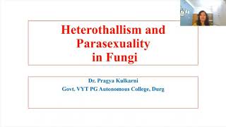 Heterothallusm and Parasexuality in Fungi [upl. by Anirbus599]