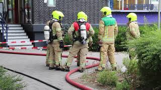 Middelbrand bij Medisch Centrum Van Swindensingel Schiedam [upl. by Duester]