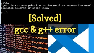 How to fix quotMinGW installed but gcc is not recognize as an internal command on cmd Windows 11quot [upl. by Pinette]