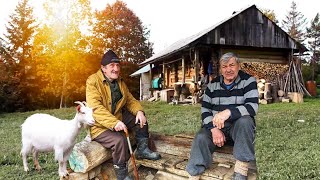 The old age of an elderly person high in the mountains is far from civilization [upl. by Kobylak]