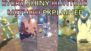 Explaining EVERY Shiny Hunting Method in Pokémon Legends Arceus [upl. by Reaht643]