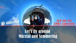 Lets fly around Mürztal and Semmering because LOWZ is cancelled [upl. by Gotcher]