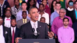 President Obamas Congo Moment as He Speaks at the University of Cape Town  June 30 2013 [upl. by Neerahs]