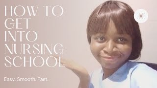 HOW TO GET INTO NURSING SCHOOL IN NIGERIA [upl. by Church]