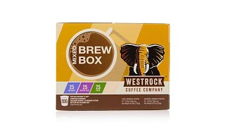 Westrock Coffee Company 100count Single Serve Coffee Pod [upl. by Hsejar]