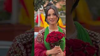 Miss Nepal Shrinkhala khatiwada reception party look fyp shrinkhala foryou nepalibride nepali [upl. by Netsirc]