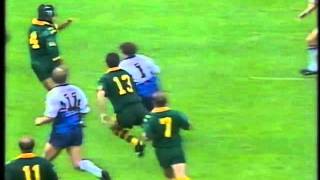 Jonathan Davies Try for Great Britain v Australia  1994 Ashes 1st Test [upl. by Eilasor]