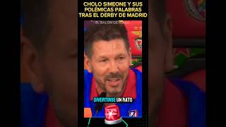 🚨SIMEONE TRAS SUS POLÉMICAS DECLARACIONES SOBRE COURTOIS Y EL FRENTE ATLÉTICO laliga realmadrid [upl. by Hennessey]